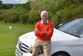 Brian Sewell with the Mercedes C220